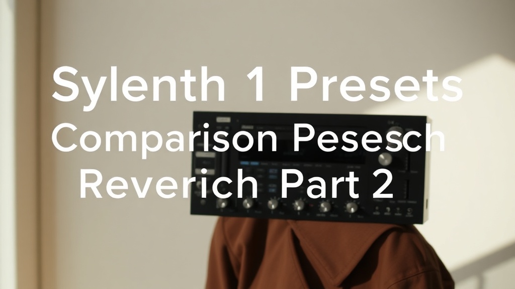 Sylenth1 Presets Comparison Research Part 2 | SoundShockAudio