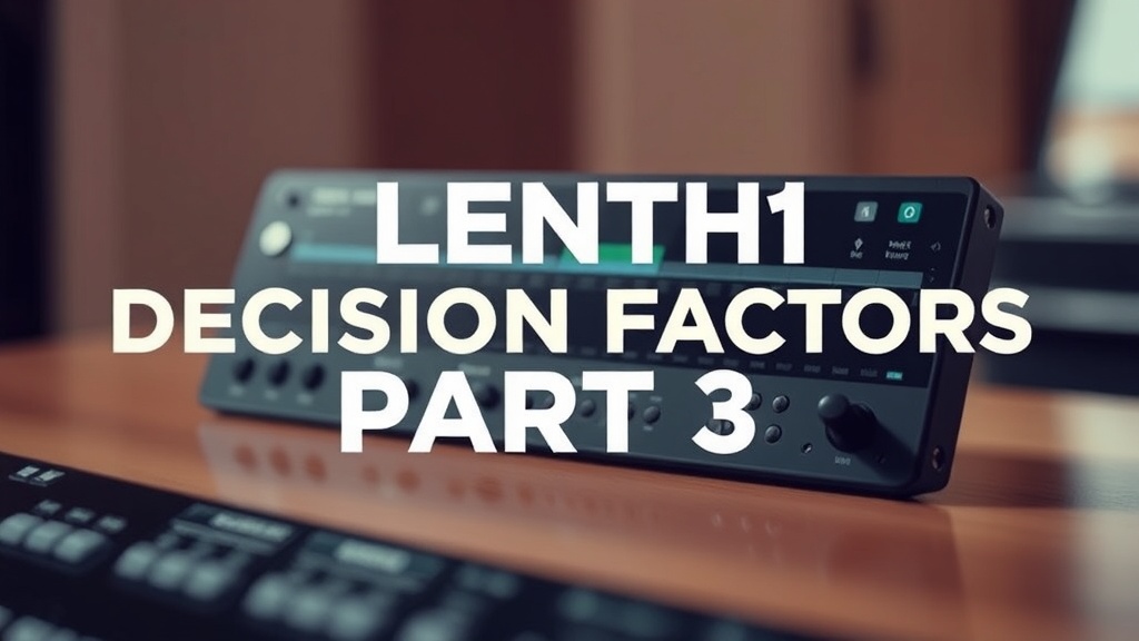 Sylenth1 Presets Decision Factors Part 3 | SoundShockAudio