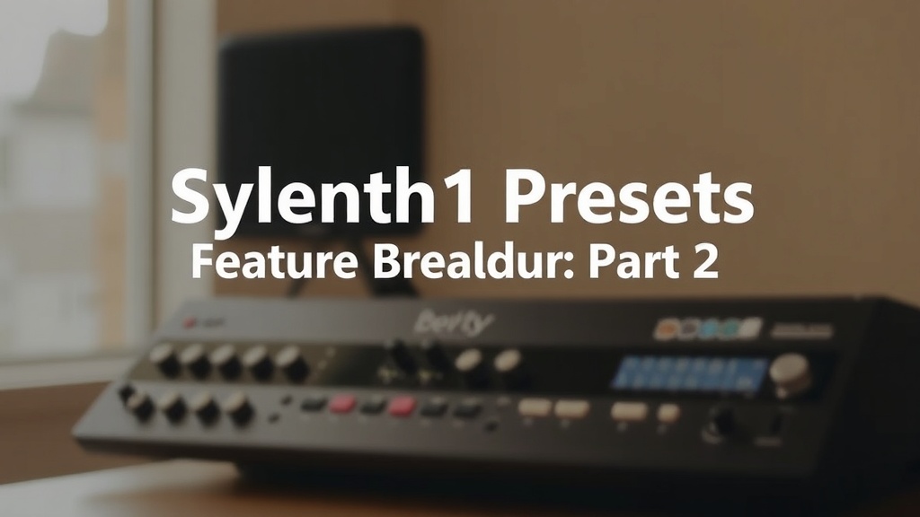 Sylenth1 Presets Feature Breakdown Part 2 | SoundShockAudio