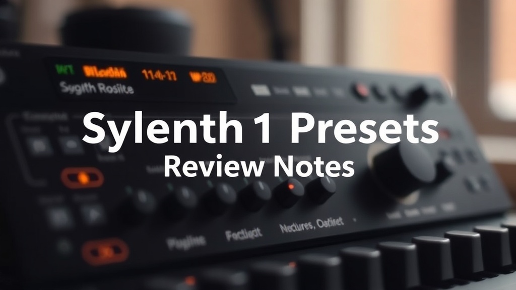 Sylenth1 Presets Review Notes Part 3 | SoundShockAudio
