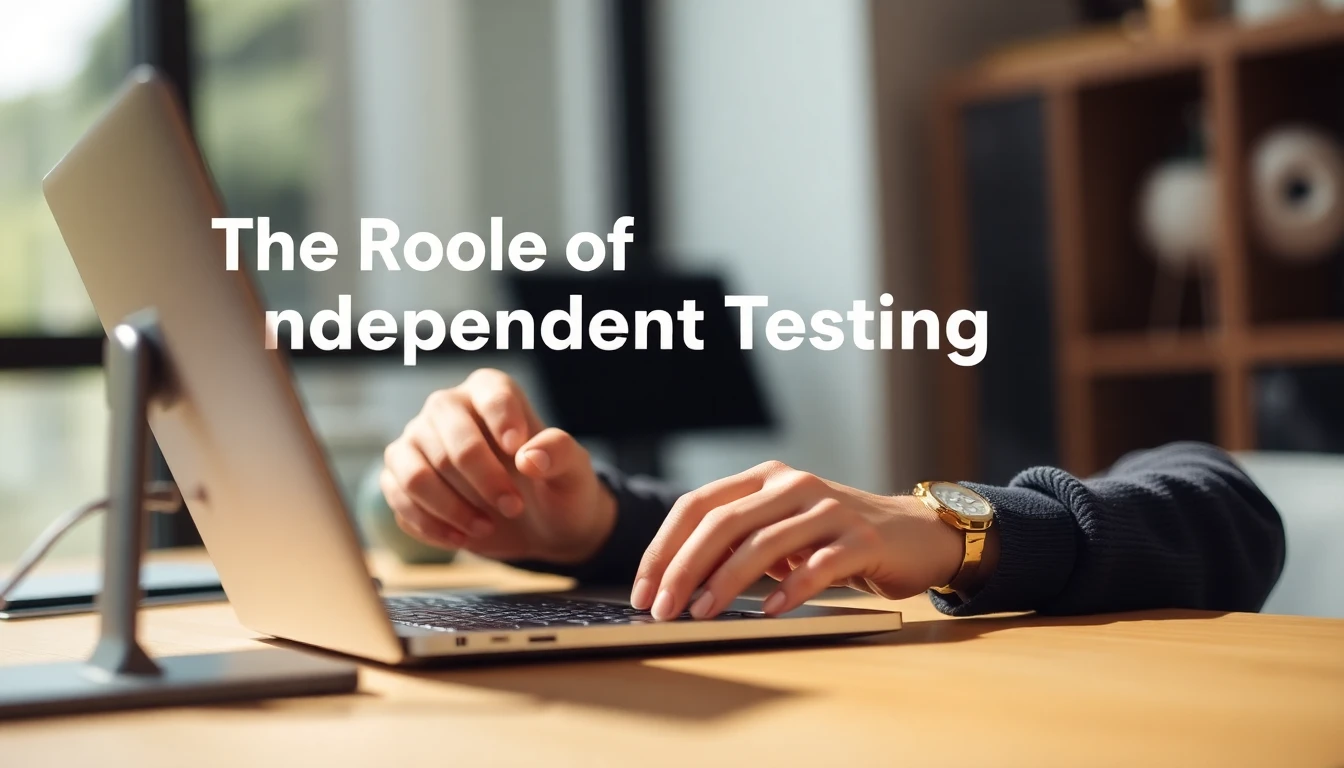 The Role of Independent Testing in Product Reviews
