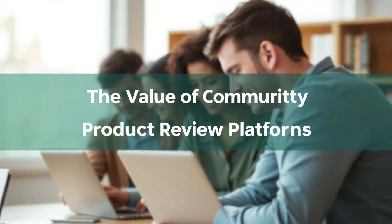 The Value of Community Driven Product Review Platforms