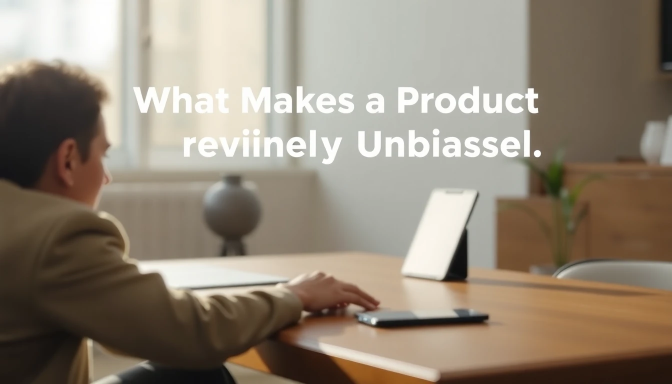 What Makes a Product Review Genuinely Unbiased